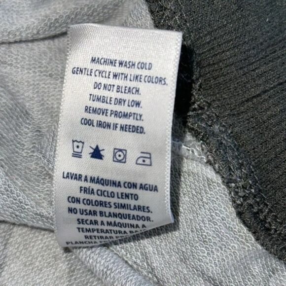 Splendid Womens Camouflage Sweatshirt S Green/Gray Polyester/Spandex Crew Neck L - Picture 3 of 8